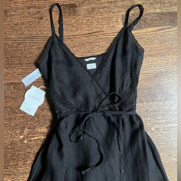 Aritzia Wilfred Linen Wrap Dress, la Bohéme Capsule Collection, Léger Dress - Picture 2 of 8